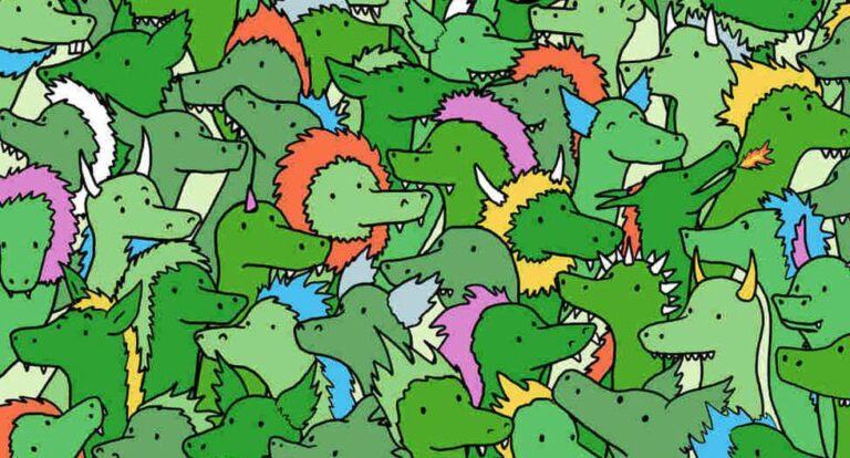 Can you find the crocodiles?  No one can pass this viral challenge