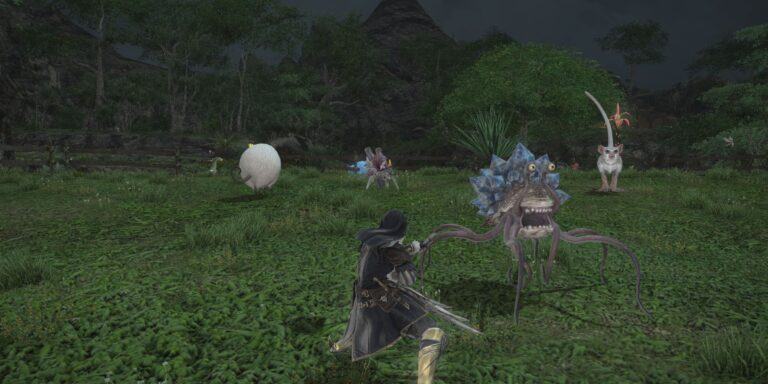 Capturing Sheep and Coblyn in Final Fantasy 14 Island Sanctuary