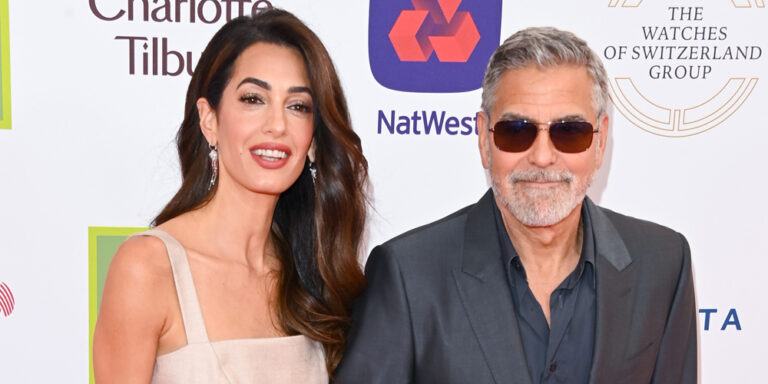 George and Amal Clooney make a rare London red carpet appearance!