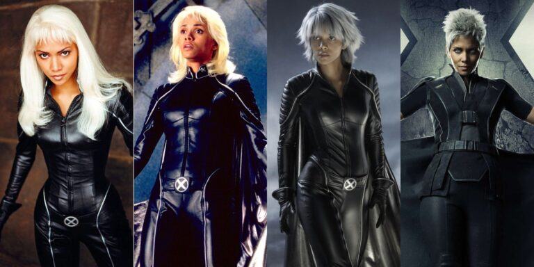 Halle Berry in X-Men, X2 X-Men United, X-Men The Last Stand and X-Men Days Of Future Past