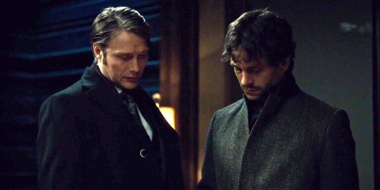 Hugh Dancy and Mads Mikkelsen in Hannibal