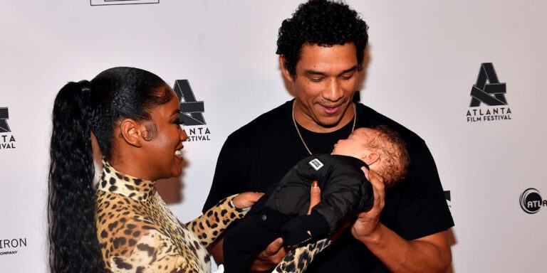 Keke Palmer brings her newborn son Leo to the Atlanta Film Festival!