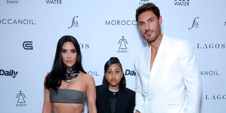 Kim Kardashian and North West Honor Chris Appleton at the Daily Front Row Fashion Awards!