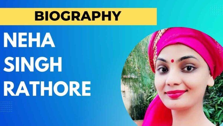 Neha Singh Rathore, Age, Instagram, Husband, Wikipedia, Caste, Biography