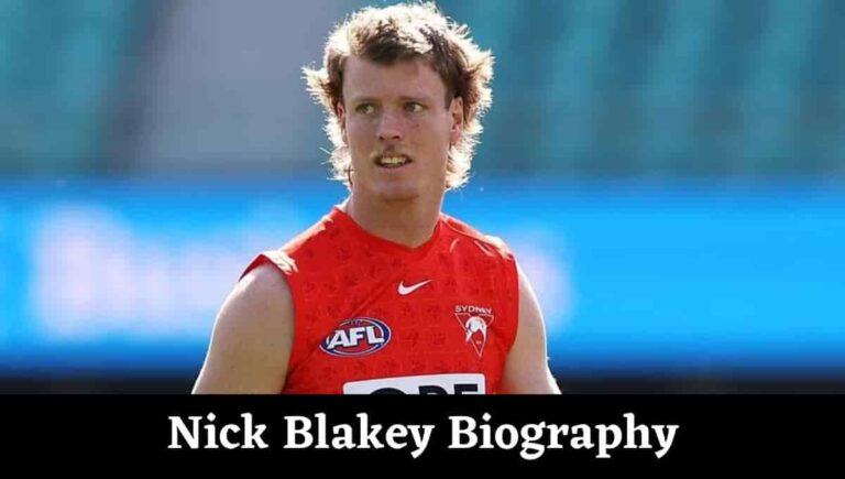 Nick Blakey Height, Stats, Injury, Age