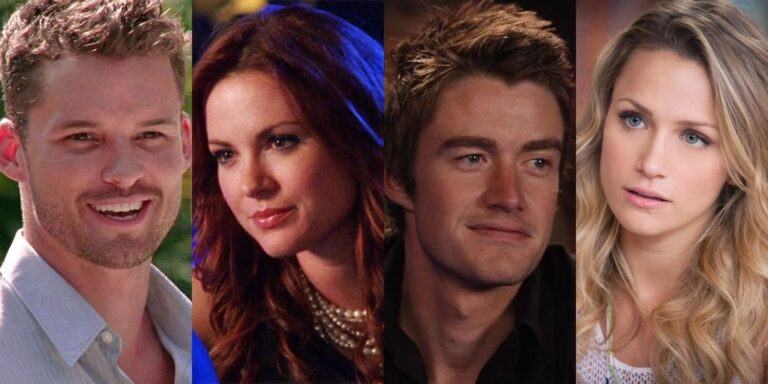 Julian, Rachel, Clay, and Quinn in One Tree Hill