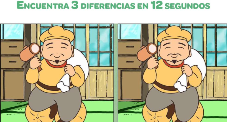 Only the sharp-eyed can spot 3 differences between Japanese photos in 12 seconds!
