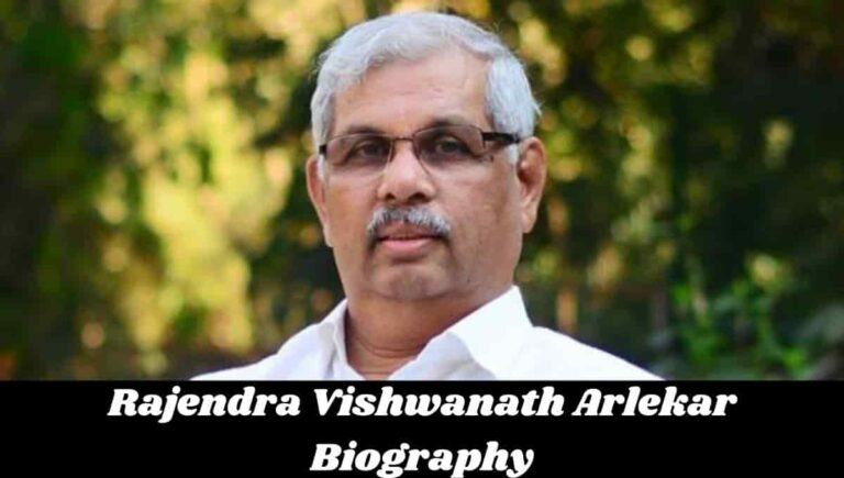 Rajendra Vishwanath Arlekar Biography from which State, Education, Wikipedia