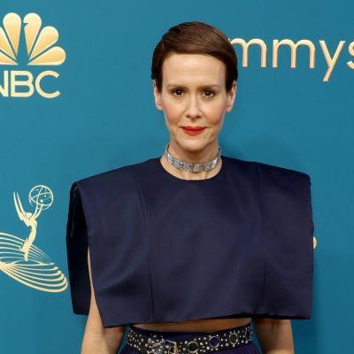 Sarah Paulson Got Criticized For Her Dress-Up Look on the Emmys Red Carpet 2022