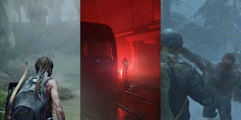 Split image of Last of Us levels feature