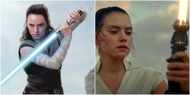 The Rise Of Skywalker: Ways To Interpret "Rey Skywalker" (& Possible Meanings Of The Gold Lightsaber)