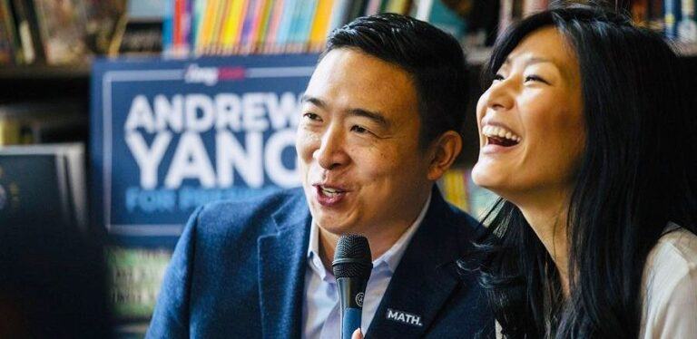 The truth about Andrew Yang’s wife: Evelyn Yang