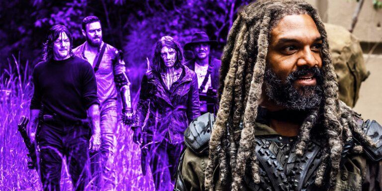 The walking dead season 11 ezekiel maggie and daryl