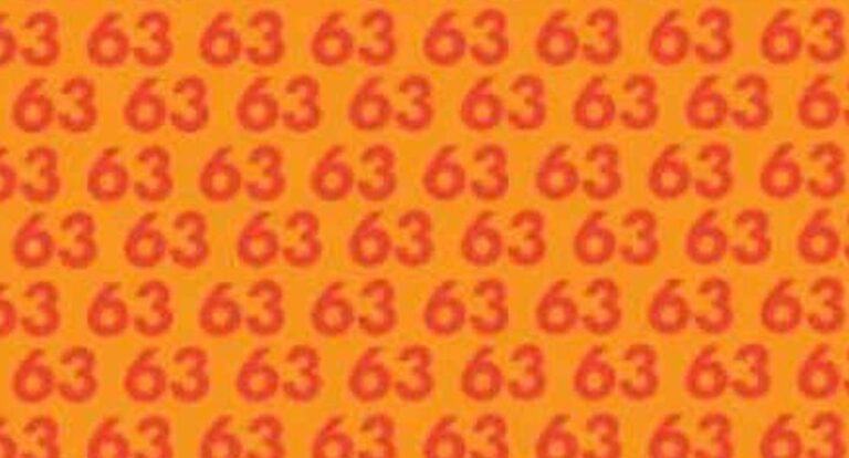 You have 10 seconds to find the number 68: the viral challenge tests your eyesight