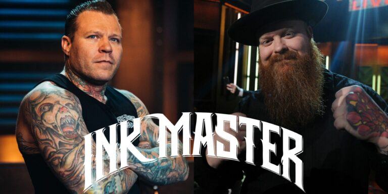 Split image of Cleen Rock One and Jason Clay Dunn on Ink Master