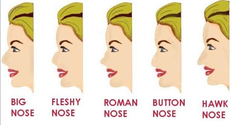 Do you have a big, hawk or button nose?  Its shape will show your true personality