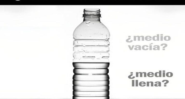 Do you see the bottle half full or half empty?  Answer and learn the true 'face' of your personality