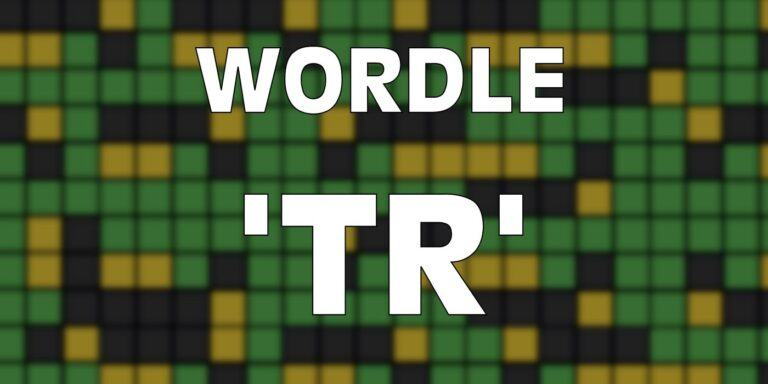 Wordle Words That Begin With TR