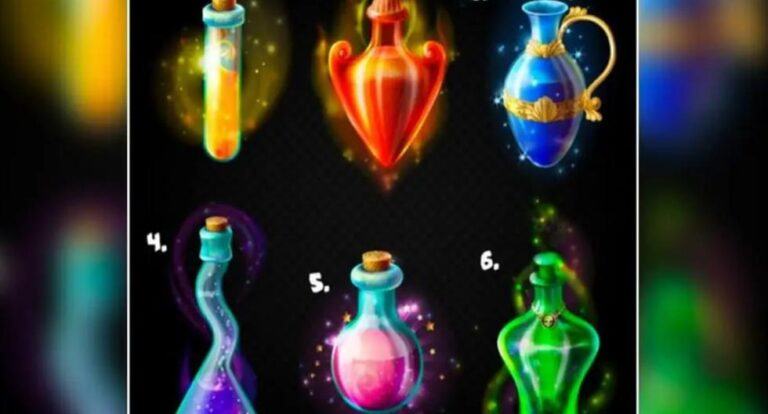 Find out what your next love affair will be like by choosing a magic potion