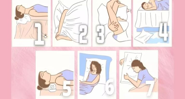 How you use your pillow when sleeping will determine your personality.