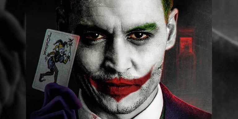 Johnny Depp Becomes The Joker In New Fan Art