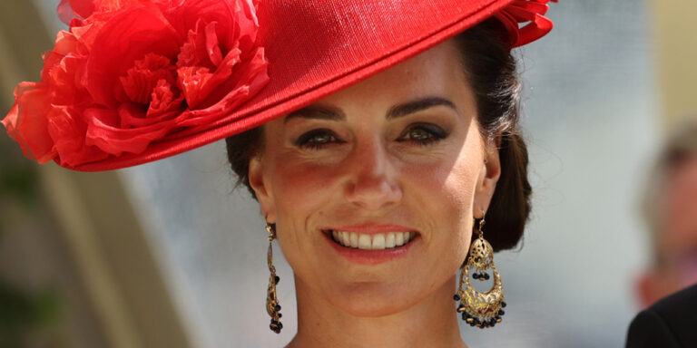 Kate Middleton is a vision in fiery red at Royal Ascot 2023