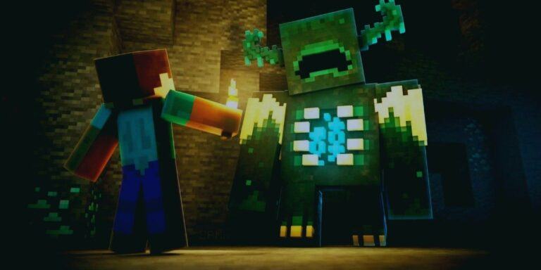 Minecraft Art Shows Wardens Are The Scariest Mobs In The Game