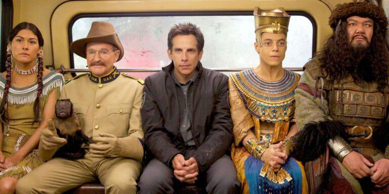 Night At The Museum Mizuo Peck Robin Williams Ben Stiller Rami Malek Patrick Gallagher