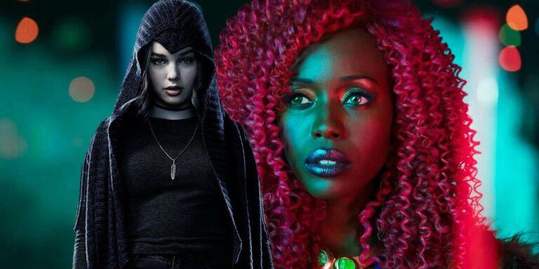 Teen Titans' Starfire & Raven Are Goth/Jock Icons in New Fan Art