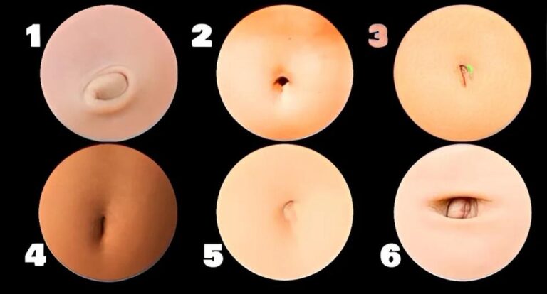 The type of belly button reveals whether you are a good lover in bed