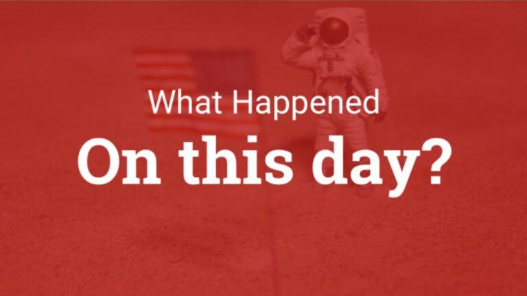 Today in History, 22 July: What Happened on this Day