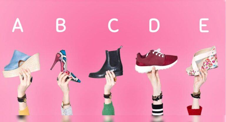 Your confidence level will be shown when you choose the best pair of shoes