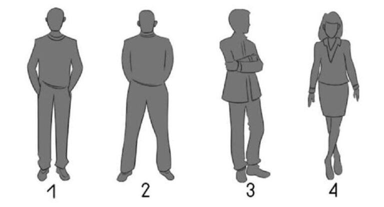 Your standing posture will show whether you are proactive or not