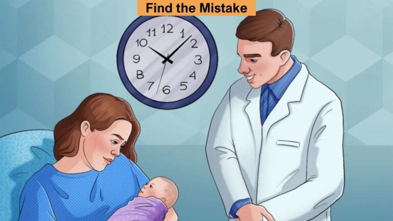 Brain Teaser: Find the Mistake in the Hospital Picture in 5 Seconds