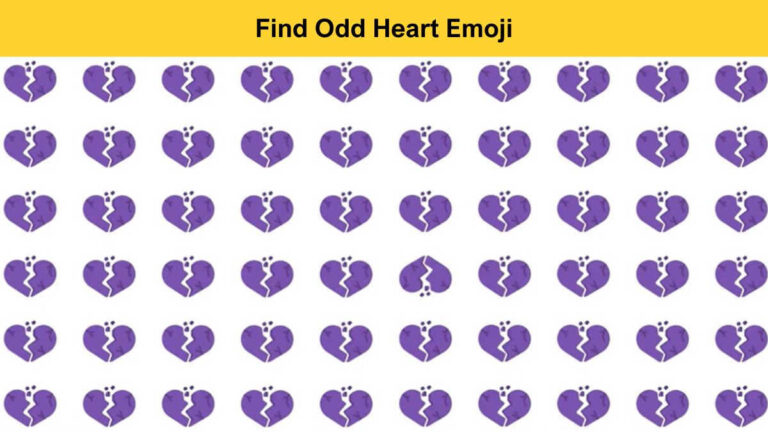 Brain Teaser to Test Your IQ: Find the Odd Heart Emoji in 3 Seconds!