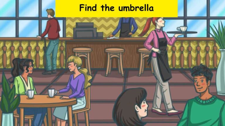 Can you find the umbrella?