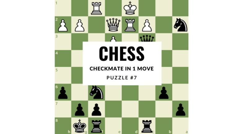 Chess Puzzles With Answers, Checkmate In 1 Move