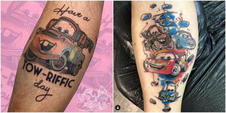 Disney Pixar’s Cars: 10 Tattoos That Will Rev Your Engine