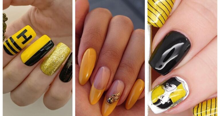 Harry Potter: 10 Most Incredible Hufflepuff Nail Art Designs