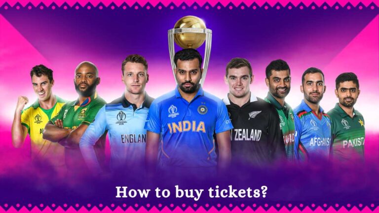 Get all information related to upcoming ICC World Cup 2023 Tickets Booking