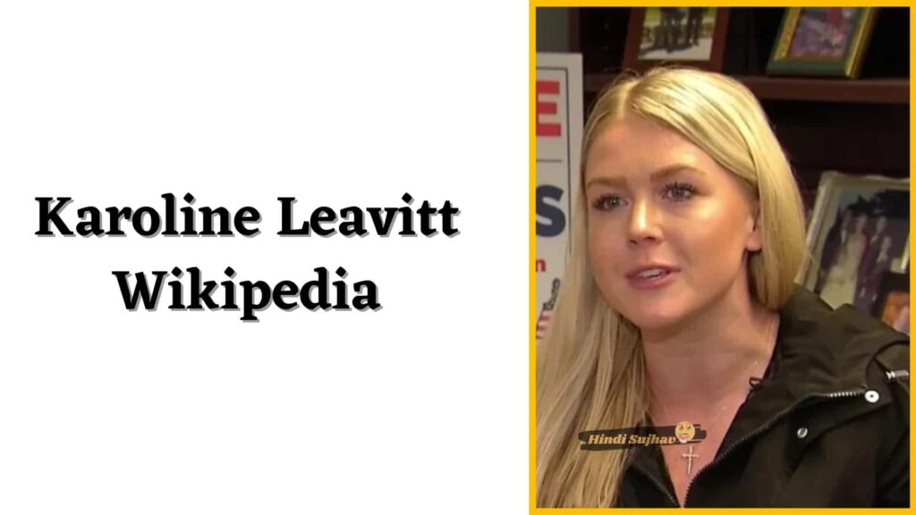 Karoline Leavitt Wikipedia, Wiki, Age, husband, Twitter, Parents ...