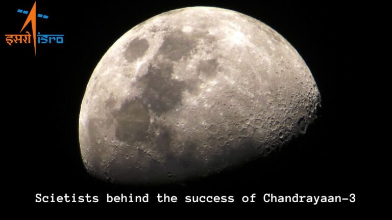 Scientists behind Chandrayaan-3 success