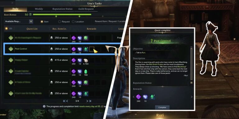 Lost Ark: Pest Control Daily Quest Guide