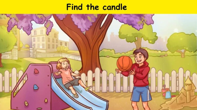 Can you find the candle in this brain teaser?