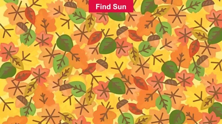 Find the Hidden Sun among Leaves in 7 Seconds