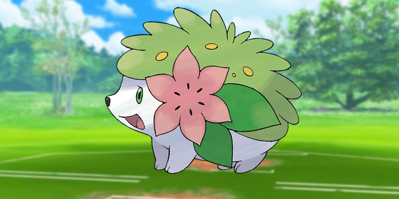 ☺️wow! Shiny shaymin in pokemon go. 