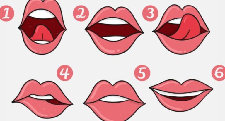 Elige uno de los labios en la imagen del test visual y conoce si eres buen amante