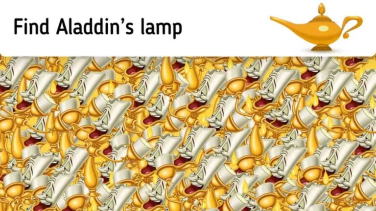 Only 2% can find Aladdin