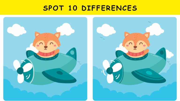 Can you spot 10 differences here?