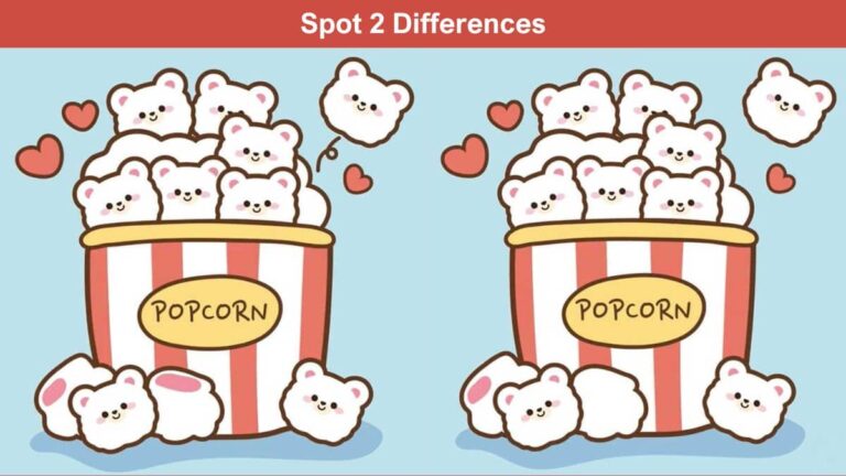 Spot 2 Differences in 6 Seconds